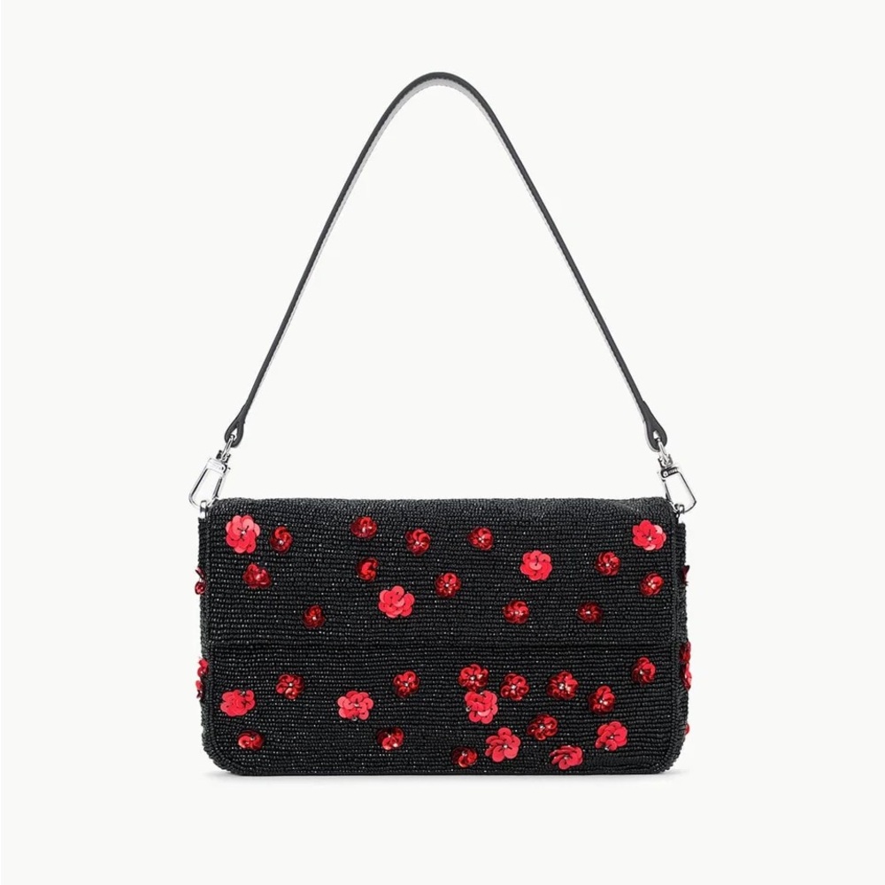 NWT Staud Timmy Shoulder Bag Poppy